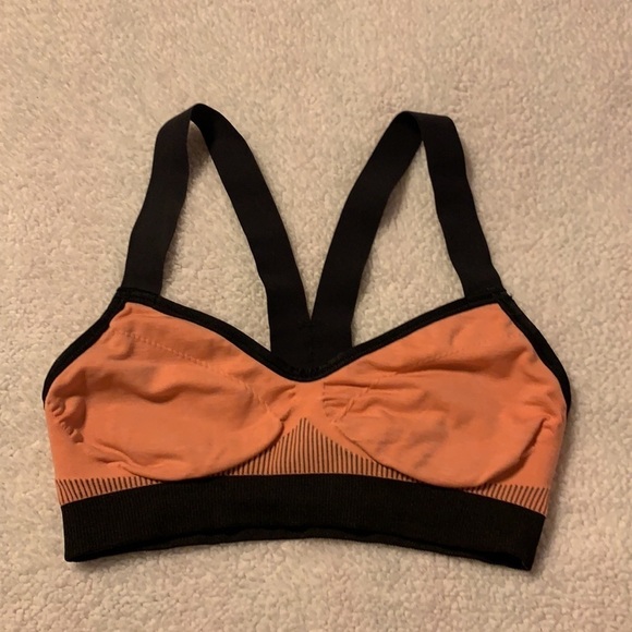 Lululemon Seamless Hold Your Om Sports Bra Bundle of 3 Blue Peach Black Cherry - Picture 12 of 16